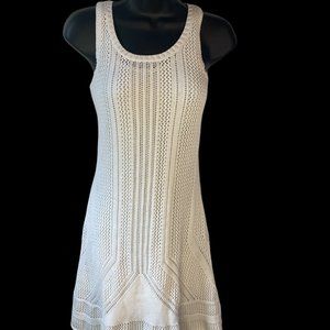 Catherine Malandrino Off-White / White Crochet Dress